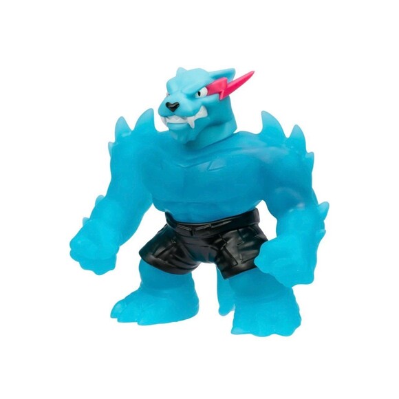 MrBeast GooJitZu Hypercharged Panther Blue Collect Hero Squishy Action Figure - Picture 3 of 3